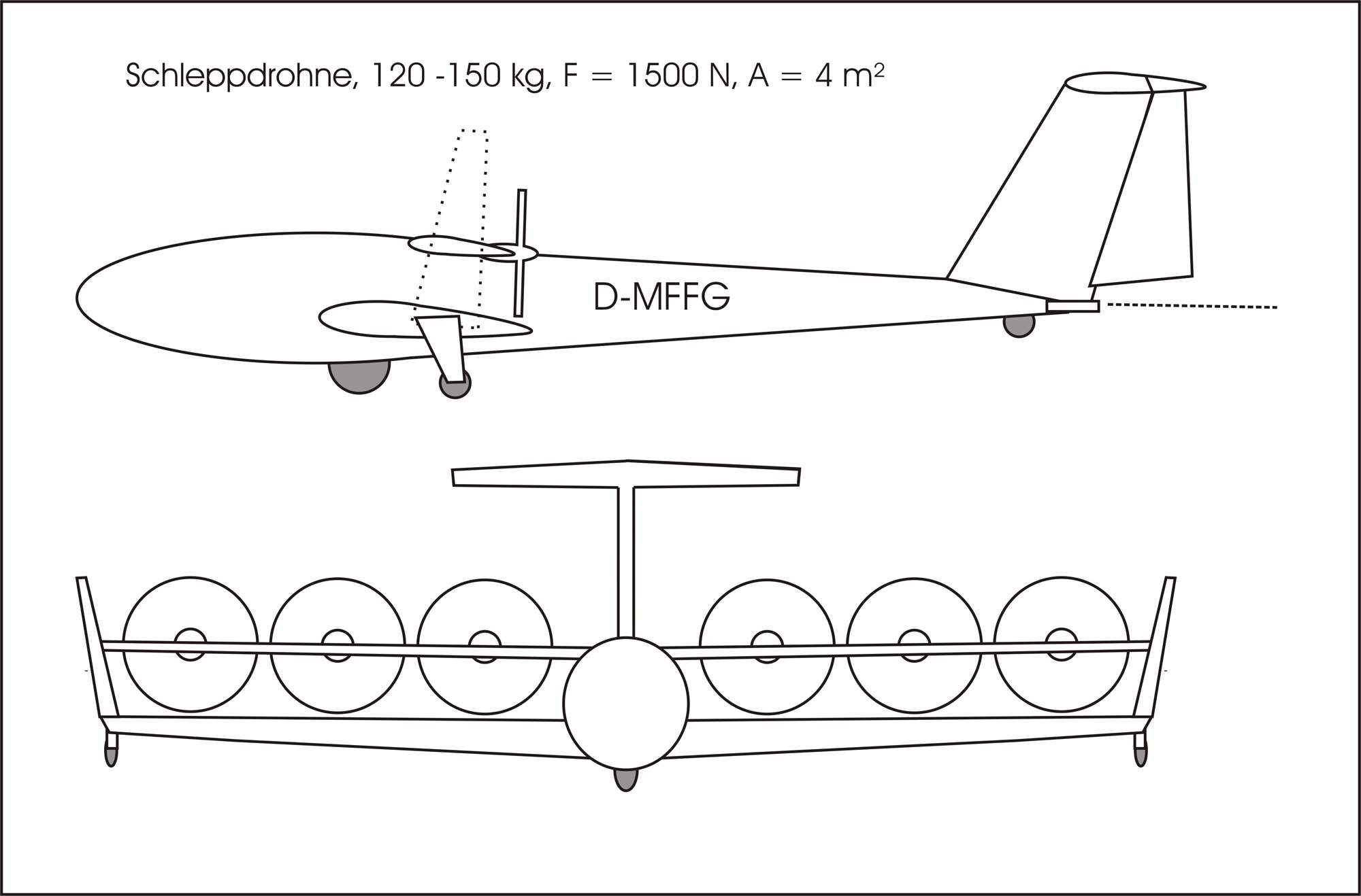 tow-drone or/oder Schleppdrohne 2022